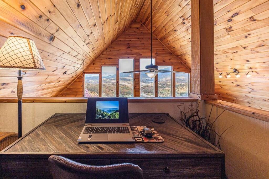 Stunning Mtn. Views! 4Br With All The Amenities! - Vista Vibes- Брайсон-Сити Экстерьер фото