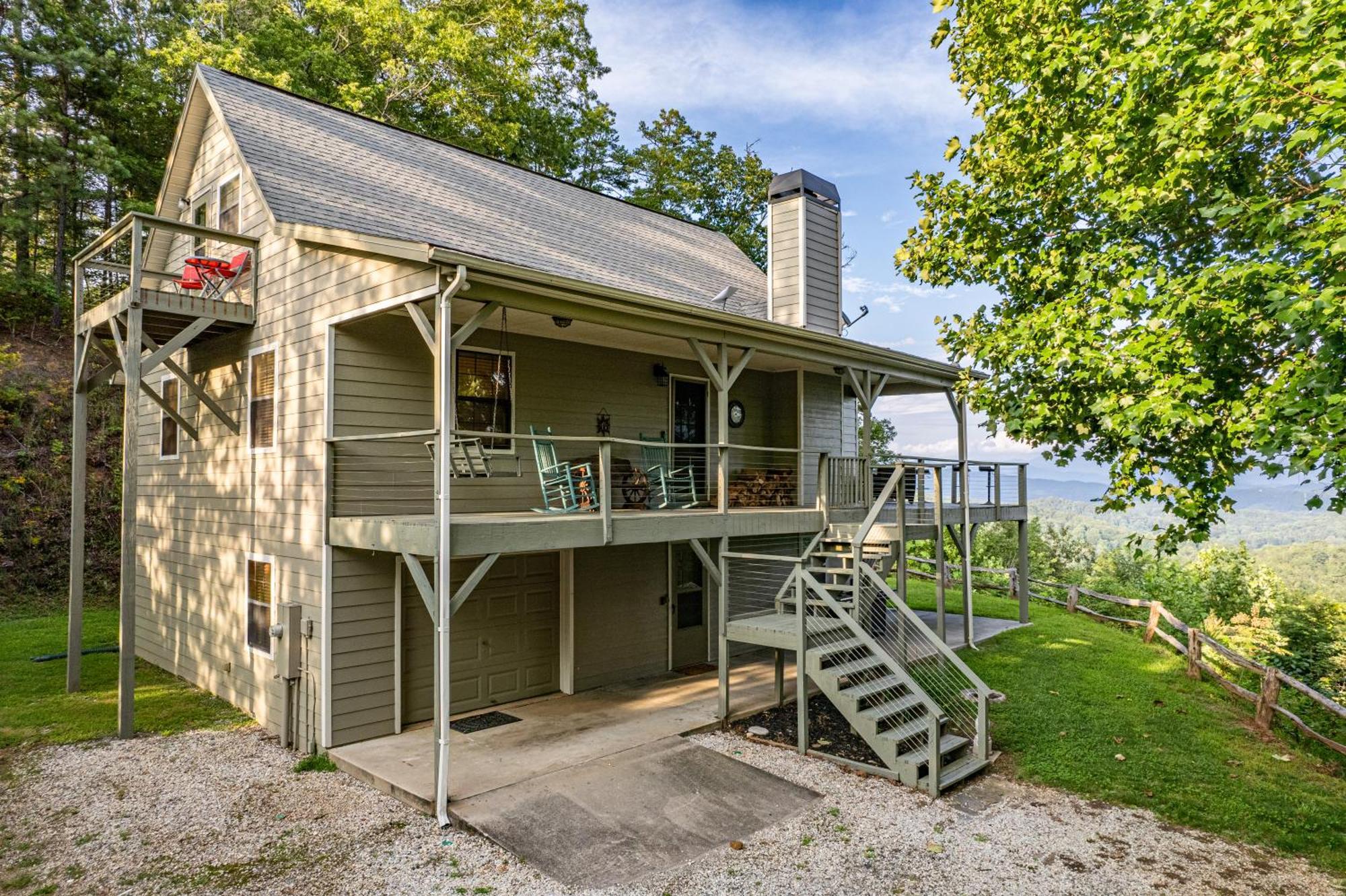 Stunning Mtn. Views! 4Br With All The Amenities! - Vista Vibes- Брайсон-Сити Экстерьер фото