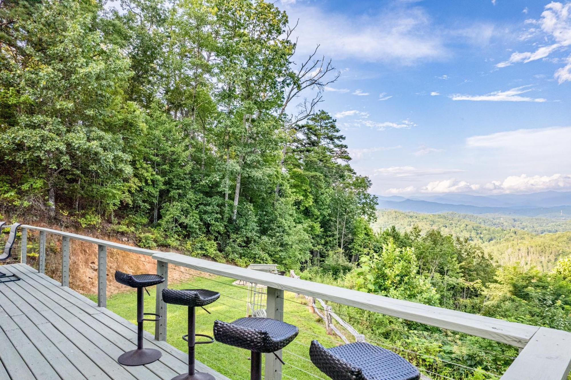 Stunning Mtn. Views! 4Br With All The Amenities! - Vista Vibes- Брайсон-Сити Экстерьер фото
