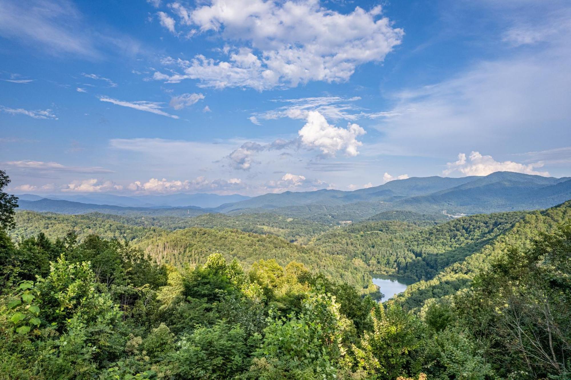 Stunning Mtn. Views! 4Br With All The Amenities! - Vista Vibes- Брайсон-Сити Экстерьер фото